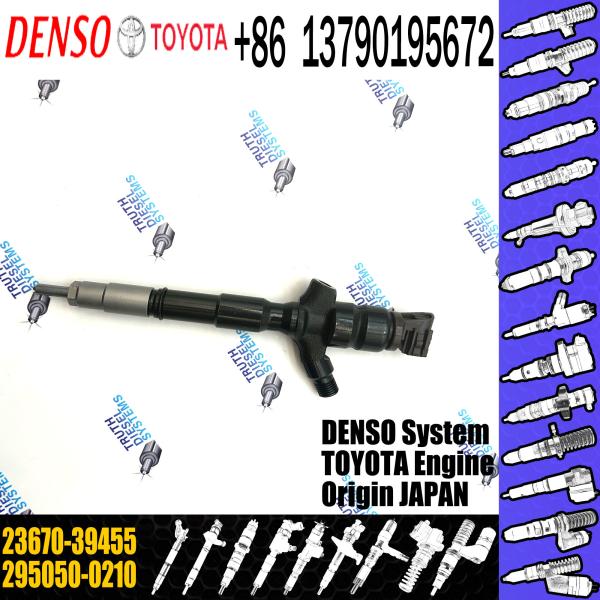 Common rail fuel injector , 295050-0210 for TOYOTA 1KD-FTV 23670-09340 23670