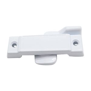 Small White Color Crescent Locks Aluminum Alloy With Powder Coated Surface