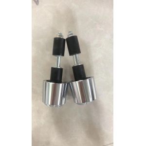 The motorcyclist put a solid iron plug, and modified the faucet to block the