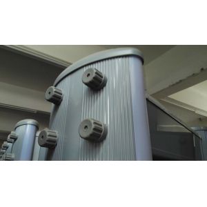 AB1800 ABNM 18 detection zones walkthrough metal detector for airport station inspection