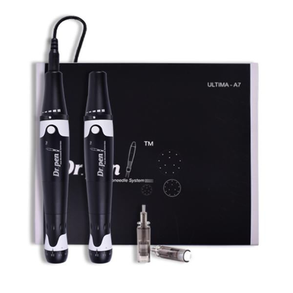 Black Permanent Makeup Machine Kit Dr. Pen Ultima A7 Derma Rechargeable
