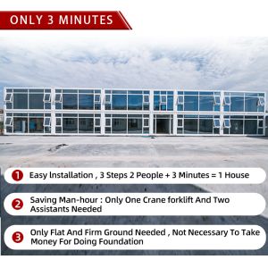 Foldable Container Home Modern Design Style and OEM/ODM YES with One Bedroom