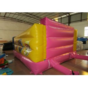 Durable Custom Made Inflatables Bounce House Slide Combo Digitally Printing 4 X