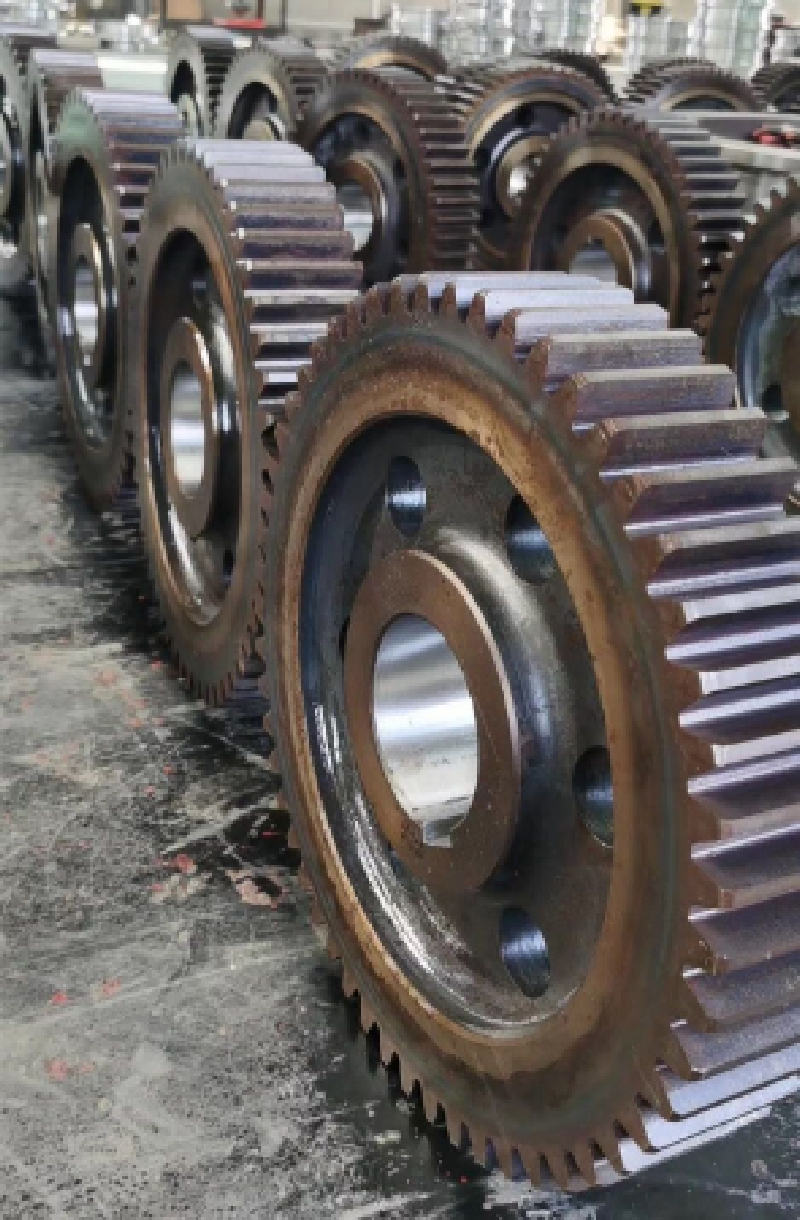 High Temperature And Wear Resistant Ball Mill Gear Ring Parts For Mining And Metallurgy