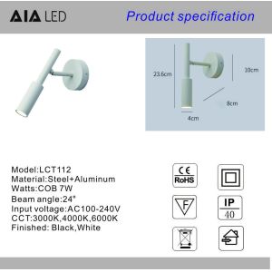 Study Reading Wall Light Bedside Wall Lamp Luminous Body Lamp Item Lighting