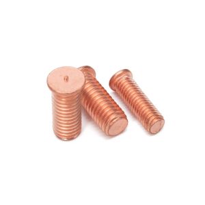 Durable M3-M12 GB Standard Bright Carbon Steel Stud Welding Bolts with Copper