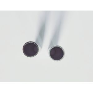 Alloy Silver Anodized Industrial Aluminium Profiles Round Tube Customized Shape