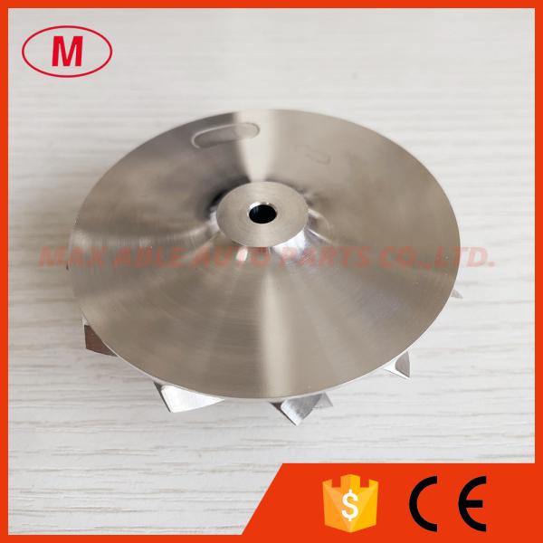 K04 54.20/66.56mm 6+6 blades turbo milling/aluminum 2618/billet compressor wheel
