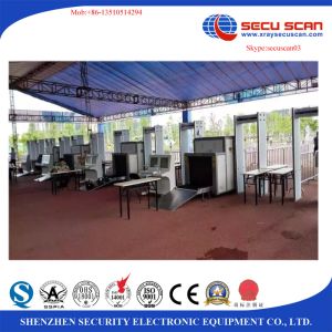 X Ray Inspection Machine With Alarm / Airport Security X Ray Scanner