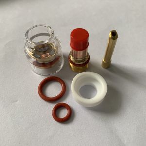 TIG ACCESSORIES Pyre TIG Welding Torch Gas Lens 10 Pyrex Cup Kit for Tig WP-17