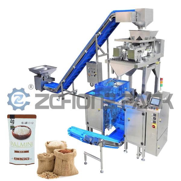 1kg 5kg Rice Packing Machine Automatic Granule Product Bag Filling And Sealing