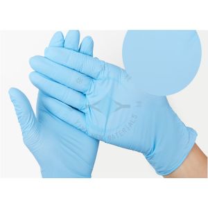 Covid 19 Protective Disposable Medical Gloves / Sterile Nitrile Gloves S / M / L
