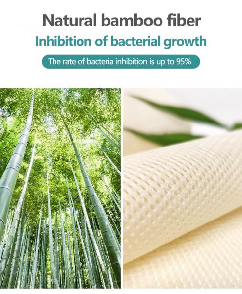 Nonwoven Micro Bamboo Fiber Fabric for Disposable Rag