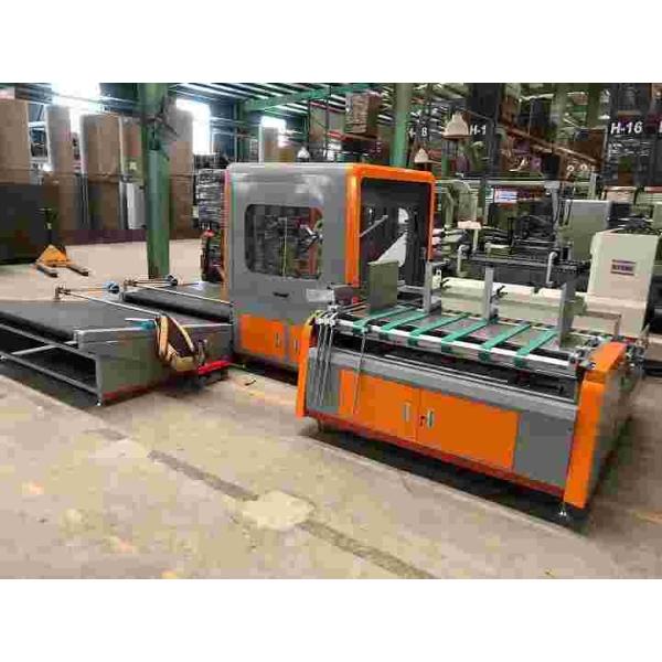 Quality 18KW 380V Automatic Carton Folding Gluing Machine 60m/Min HM1300 wholesale