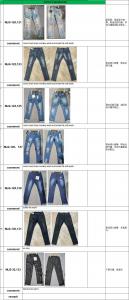 Cheap Trend Button Fly Jeans Custom Logo Stretch Denim Pants Men Casual Jeans 73 for sale