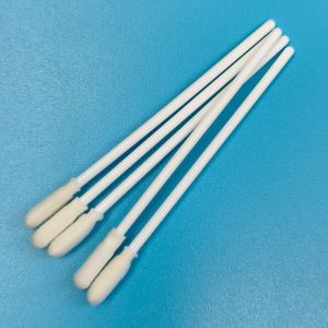 8cm PP Stick Round Foam Tip Surface Sampling Swab Environmental Control Specimen