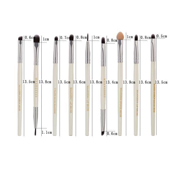 Lise Monde 20 Pieces Make-Up Brush Set for eyes face make up