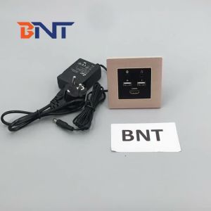 China Aluminum alloy brush drawing usb blue tooth hotel room mini media hub on sale