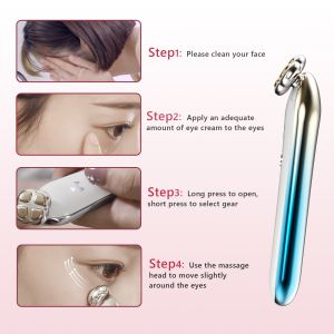 Remove Eye Bags EMS Microcurrent Eye And Face Massager