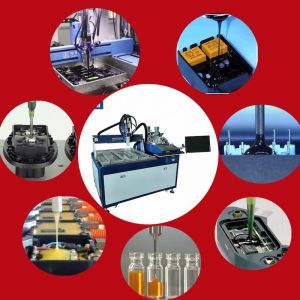 Adhesive Dispensing Robot For High Temperature Potting Compound