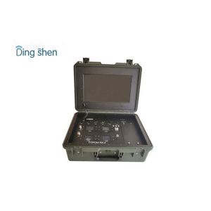 Briefcase Portable COFDM Radios 4 Channel Wireless Hd Receiver With Remote