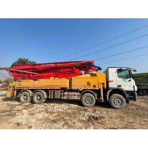 Germany Putzmeister Concrete Pump 46m on Benz Euro III with Hydraulic Machining