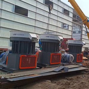 2000 Hours Landfill MSW RDF Pellet Mill Making Machine 7.5kw