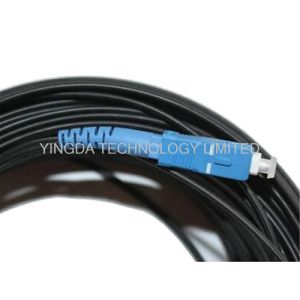 Outdoor Fiber Optic Patch Cord FTTH Network Patch Cable 1 Core SC / UPC - SC /