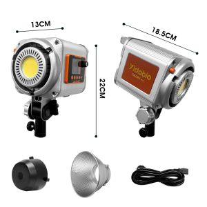 Silver-white casing 200W dual color temperature 2700K-6500K 100% brightness COB