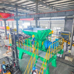 Cheap Automatic Waste Cardboard Shredder with 1-10 Cm Output and 300-22000 Kg/hour Capacity for sale