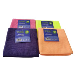 Lint Free Microfiber Cleaning Cloths Reusable Terry Towel Polyester