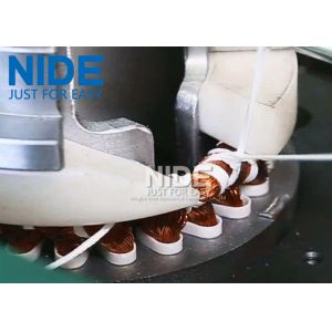 Servo system control two twin needle lacing automatic stator lacer machine