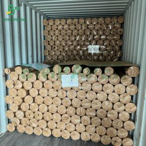 80gram 90gram 100cm Roll Width Golden Kraft Paper For Courier Envelope Bag