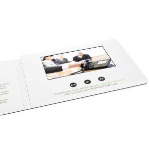 High Resolution LCD Video Folder with 5.0” Screen 1920 X 1080 Pixels Resolution