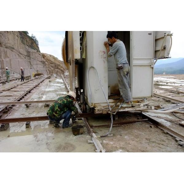Double Blades Granite Mining Machine