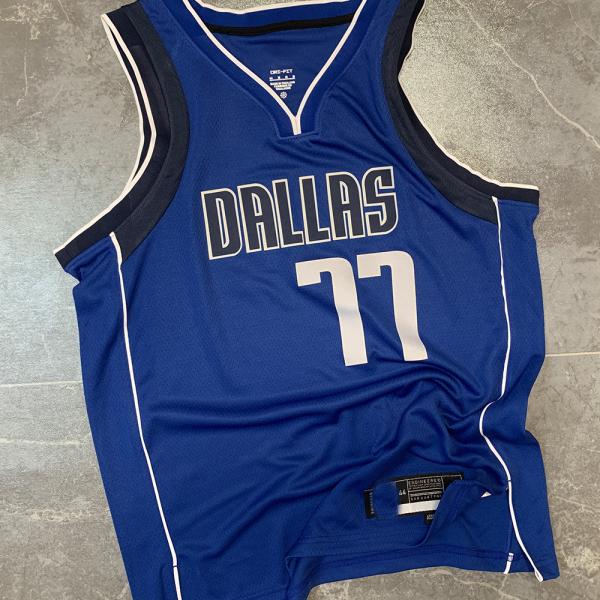 Quality NBA 77 Blue Custom Basketball Jerseys Polyester wholesale