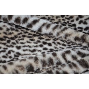 435GSM 100%P Leopard Print Fabric Wrinkle Resistant 150CM