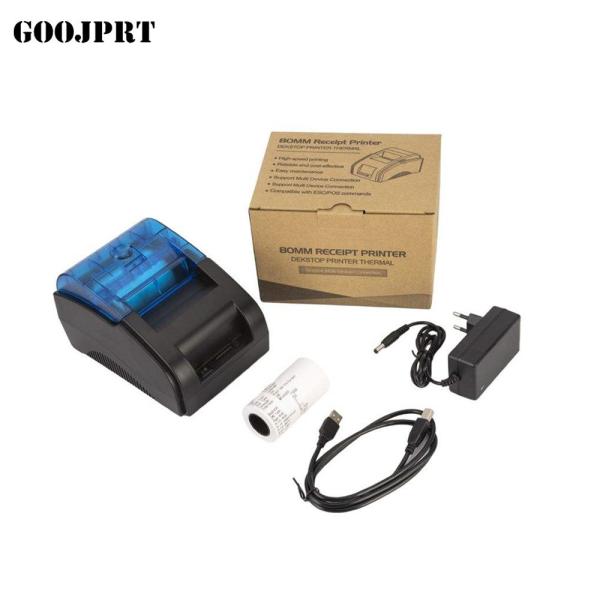 GOOJPRT 80mm Receipt Thermal Printer USB and Bluetooth Port Easy to Connect with
