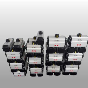 Low Temperature Rack And Pinion Pneumatic Actuator AT Series Pneumatic Rotary