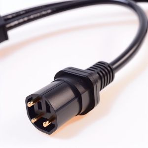 NEMA 5-15P to IEC C19 Power Cord 14AWG for Servers and PDUs