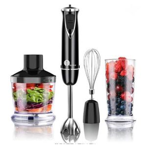 DC Motor Handheld Soup Blender 2 Speeds With Turbo Function