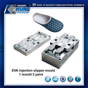 EVA Slipper Shoe Sole Mould 2 Pairs Rustproof Aluminium Material