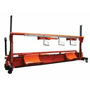 Hydraulic Double Twin Warp Beam Trolley Lift With Harness Mounting Device