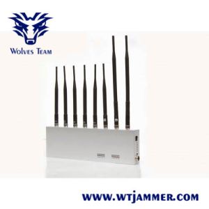 10 Bands 16 Watts 3G 4G GPS WiFi LoJack VHF UHF Signal Jammer