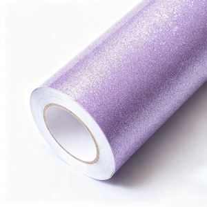 1.52mx17.5m Purple Glitter Vinyl Wrap Water Resistant Flash Car Wrap Customized HYH1055