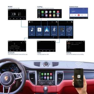 CDR+ Radio System Porsche PCM 3.1 Carplay Wireless Apple CarPlay Smartbox