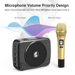 Intelligent sleep wake up voice sound system LCD screen Handheld & Headset