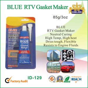 Fast Acetic Cure High Temp Blue Gasket Maker For Automotive Clean Rust , Oil