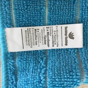 80% polyester 20% polyamide high quality kitchen towels clean wipes 3cm strip