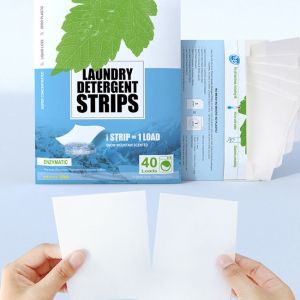 Fragrant And Smooth Laundry Detergent Strips Laundry Bubble Paper Stain Remover